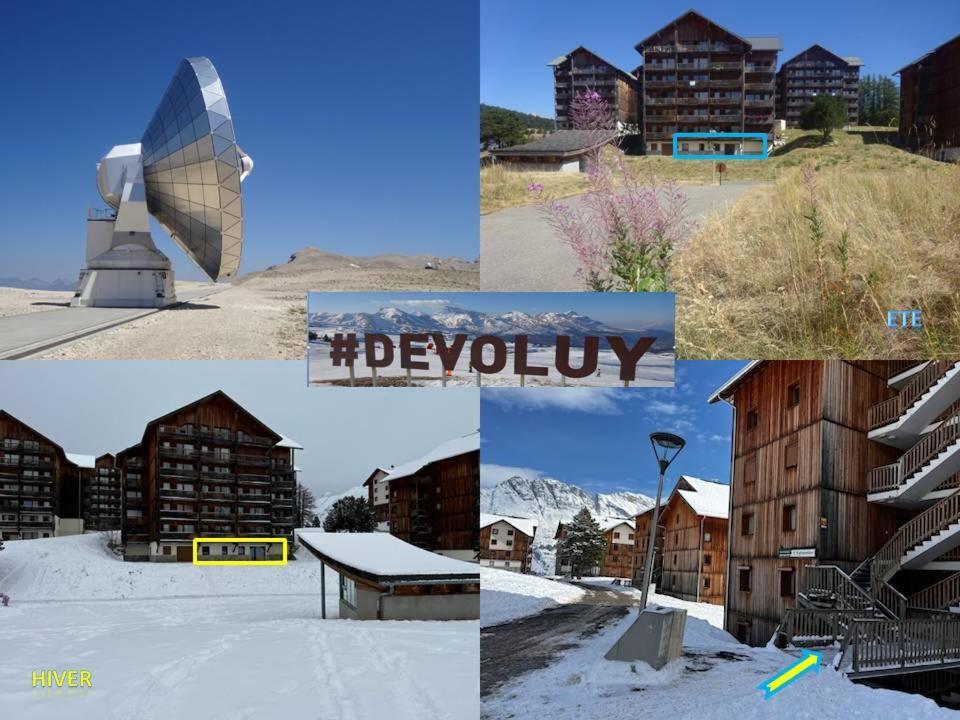 Appartement 8-10 Personnes Superdevoluy Hautes Alpes Rez De Chaussee Vue Panoramique 3 Chambres Saint-Étienne-en-Dévoluy Екстериор снимка